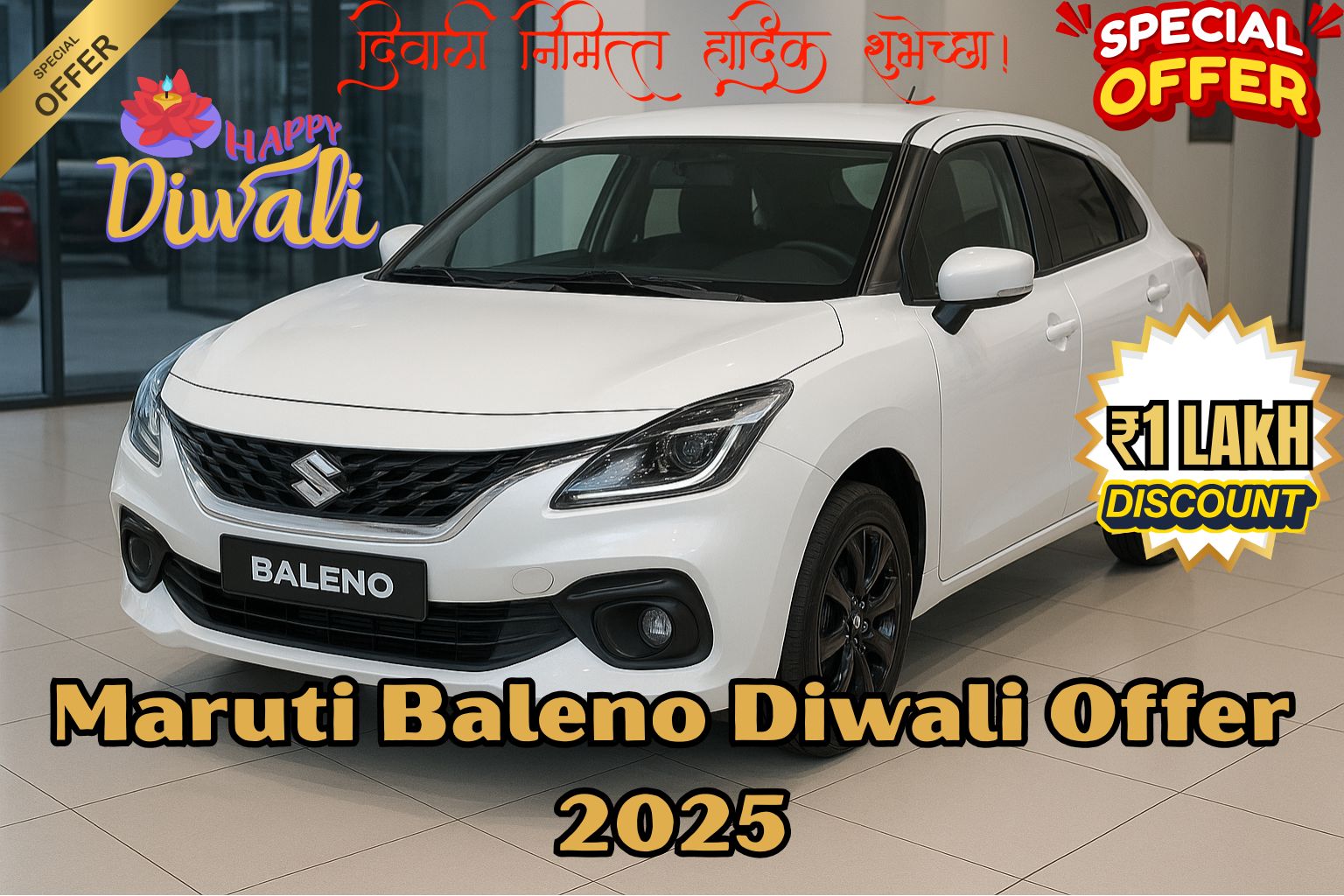 Maruti Baleno Diwali Offer 2025